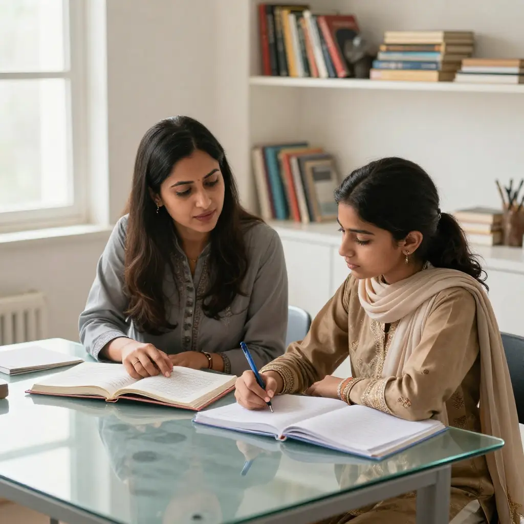 Female Chemistry tutor in Islamabad teaching organic chemistry