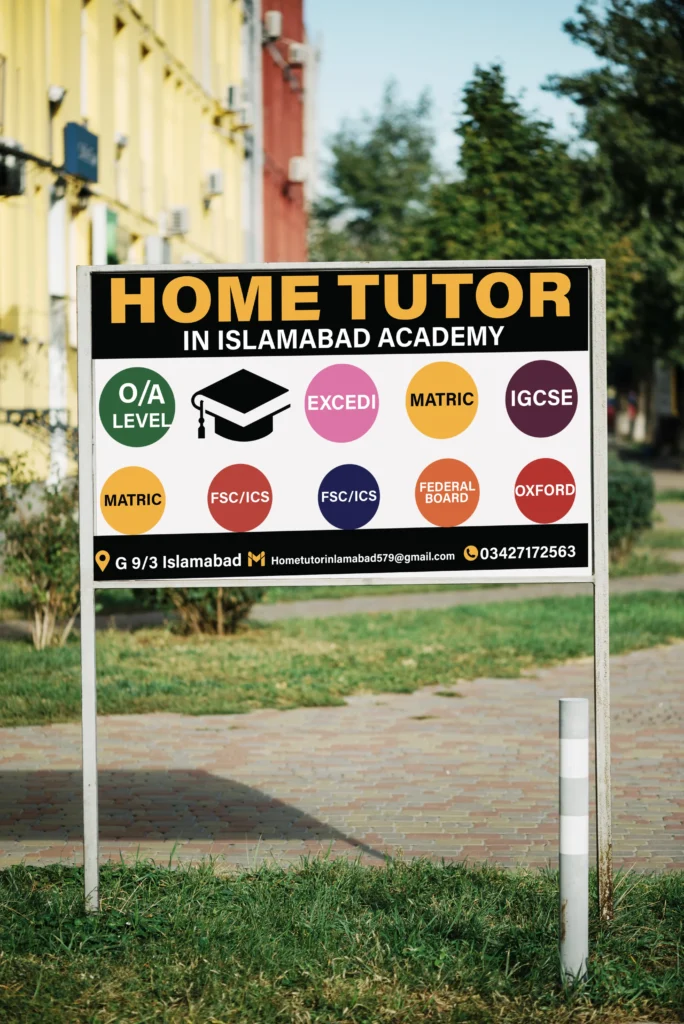 Home tutor in Islamabad Academy